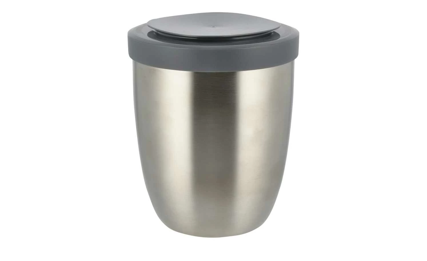 Mepal Thermo Lunch Pot 500+200 ml Ellipse | silberfarben 3 Mepal Thermo Lunch Pot 500+200 ml Ellipse | silberfarben – Bild 3