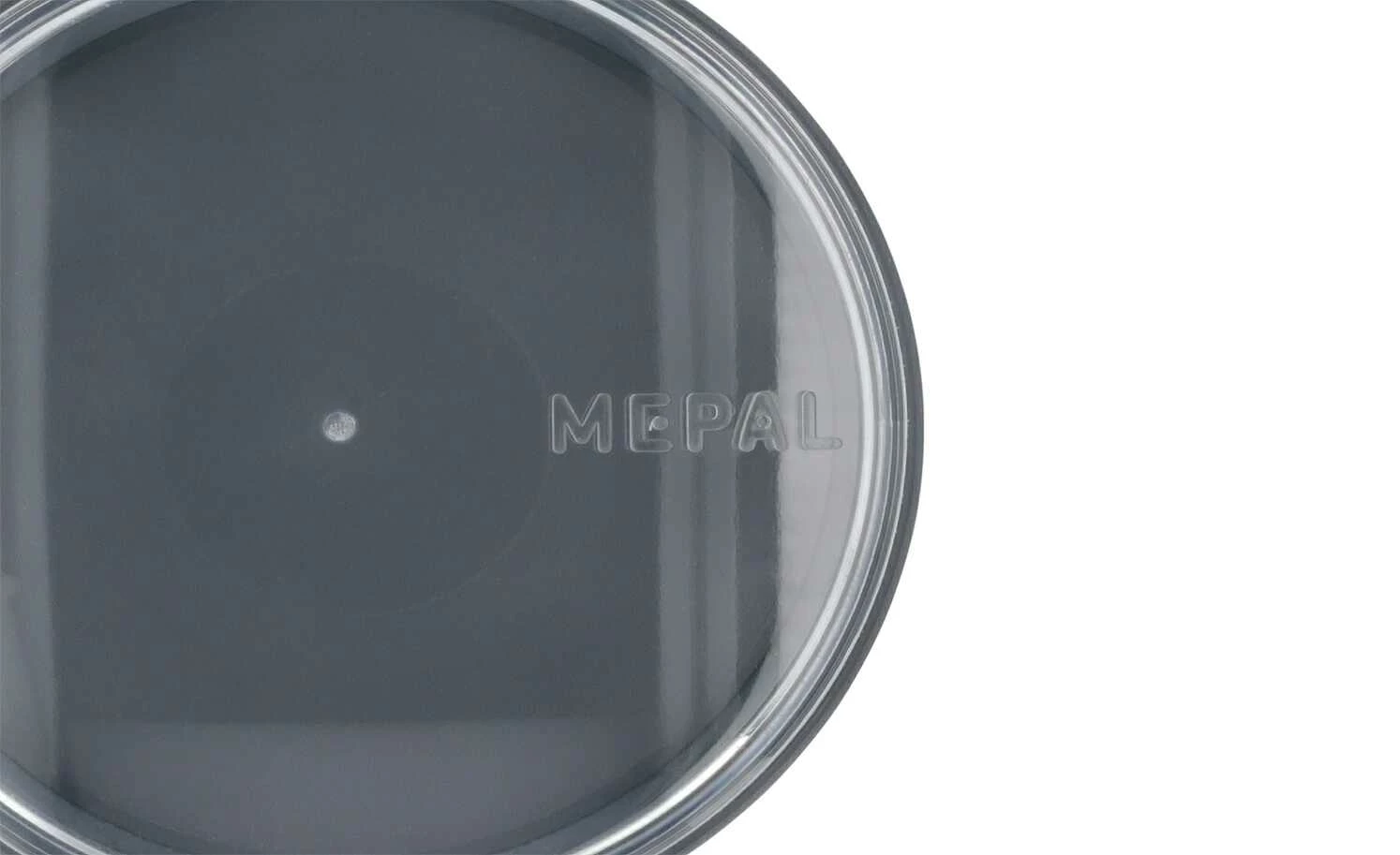 Mepal Thermo Lunch Pot 500+200 ml Ellipse | silberfarben 5 Mepal Thermo Lunch Pot 500+200 ml Ellipse | silberfarben – Bild 5