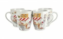 Kaffeebecher Lady, 4er-Set