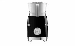 smeg Milchaufschäumer MFF01BLEU | Schwarz / silberfarben