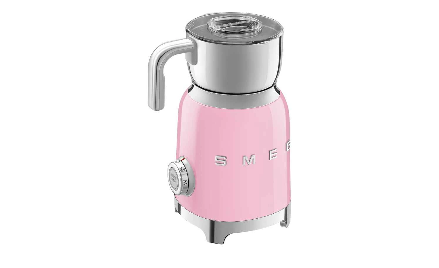 smeg Milchaufschäumer MFF01PKEU | Cadillac Pink / silberfarben 6 smeg Milchaufschäumer MFF01PKEU | Cadillac Pink / silberfarben – Bild 6