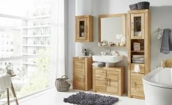 Bad-Spiegel Oslo Classic | Kernbuche / Kernbuche (Nachbildung) -Badaccessoires Verkäufe 10068158 4 201911132243