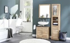 Bad-Spiegel Oslo Classic | Kernbuche / Kernbuche (Nachbildung)