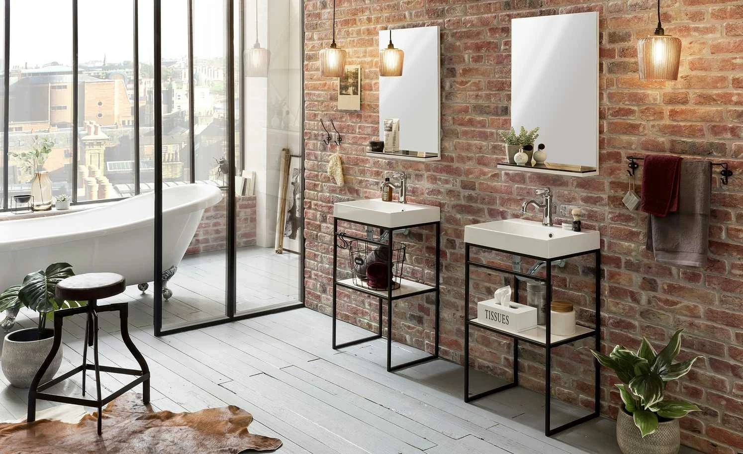 Spiegel mit Ablage Moris 1 Spiegel mit Ablage Moris