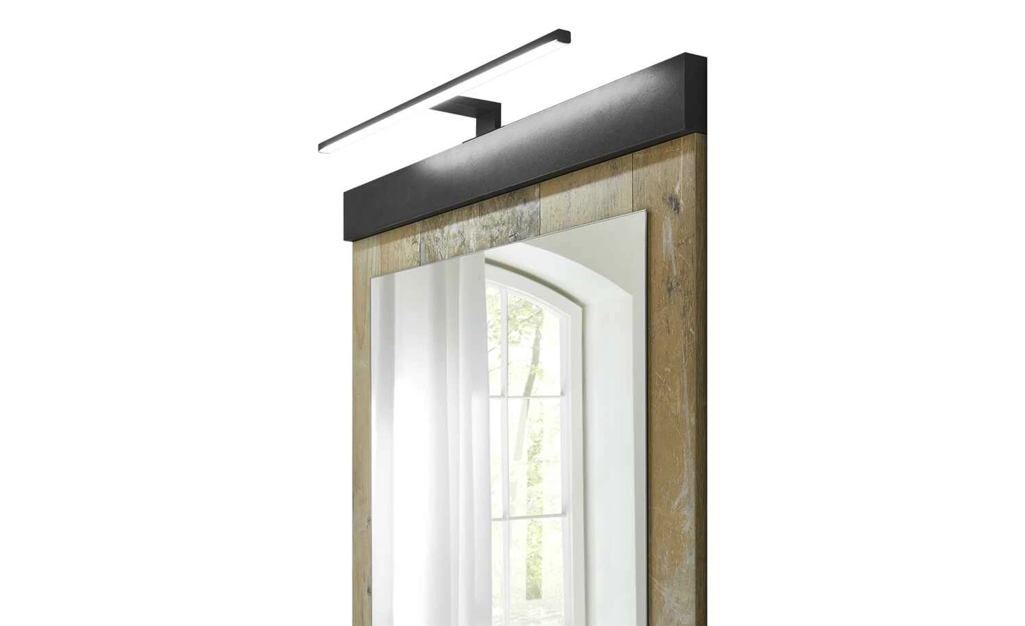 Spiegel mit Beleuchtung Sintra | Old Style hell (Nachbildung) / Anthrazit 8 Spiegel mit Beleuchtung Sintra | Old Style hell (Nachbildung) / Anthrazit – Bild 8