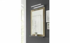 Spiegel mit Beleuchtung Sintra | Old Style hell (Nachbildung) / Anthrazit